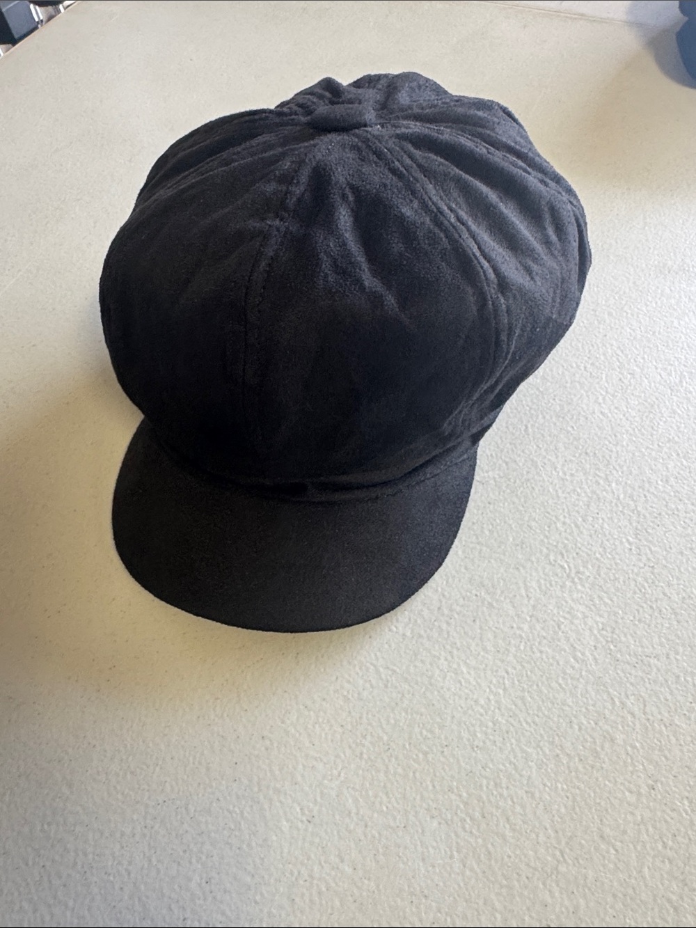 Women's Black Baker Cap - Soft Structured💕 - Picture 4 of 7